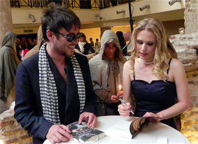 Миро взе автограф от Людмила Филипова