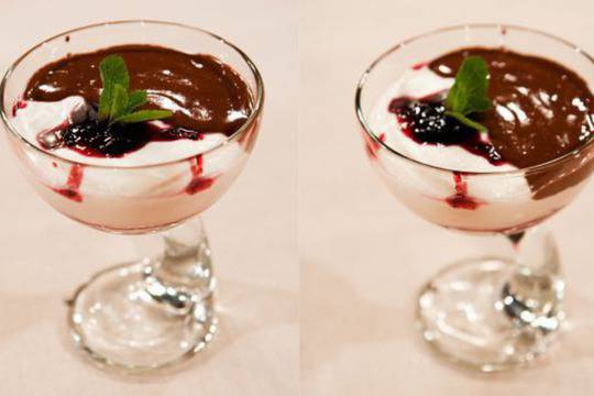 Трайфъл с горски плодове