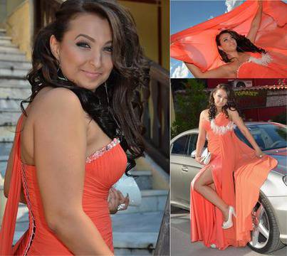 Още една красива абитуриентка