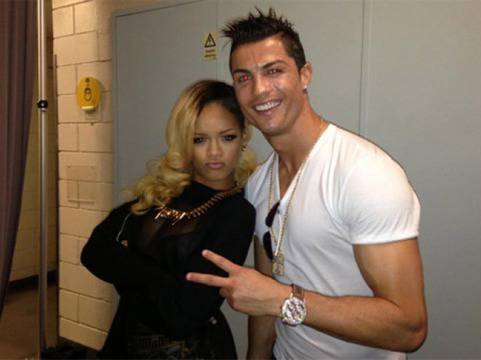 Роналдо се похвали със снимка с Риана