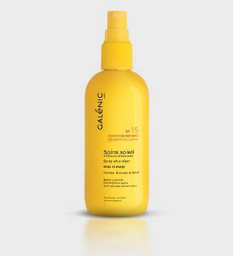 Спечелете слънцезащитен спрей за тяло Galenic SPF 15