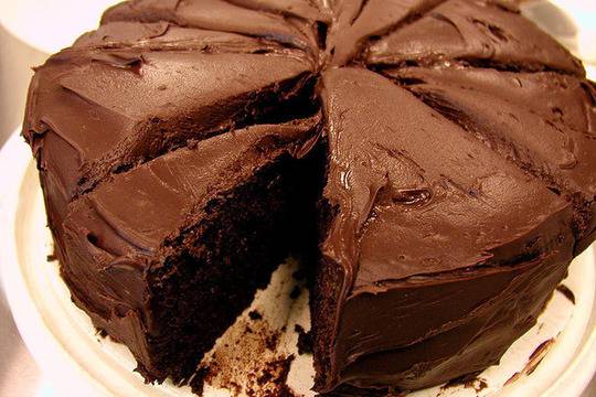 Шоколадова торта с ром