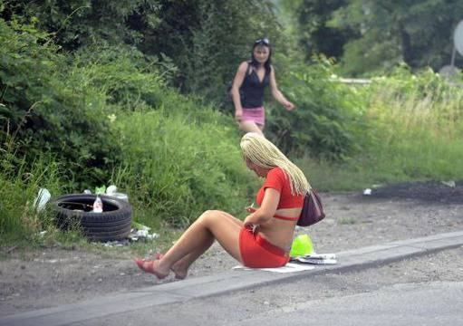 Масово метат жрици на любовта от магистралите