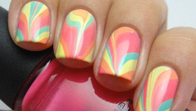 Воден маникюр с мраморен ефект! видяна 6318 коментари 0