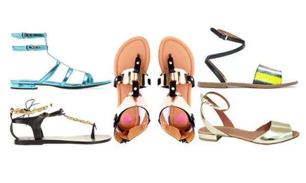 25 секси модела сандали за лятото
