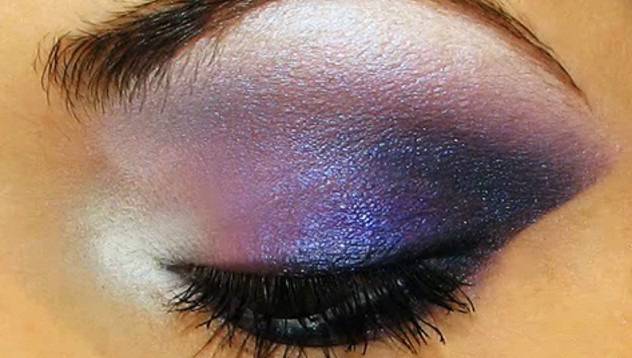 Драматичен грим с лилави нюанси видяна 977 коментари 0