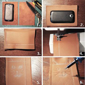 Направи си калъф за телефон котка