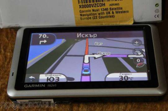 Навигация Garmin Nuvi 1340 карти на България и Европа за 2015