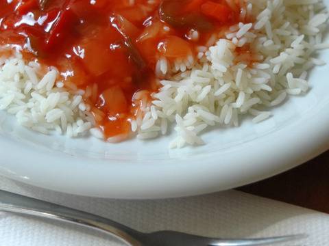 Нахут с ориз