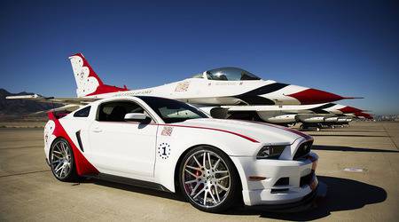 „Форд“ направи уникален аеро „Мустанг“