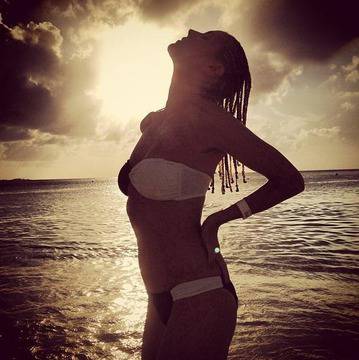 Хайди Клум си показа дупето