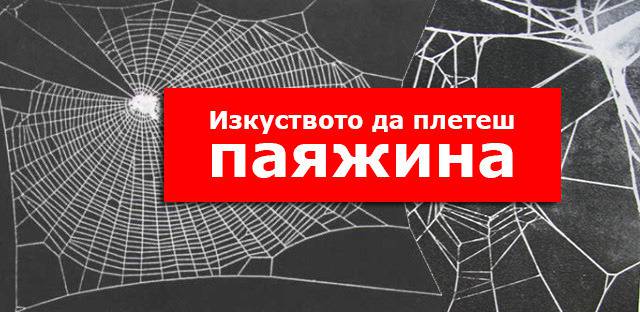 Изкуството да плетеш паяжина