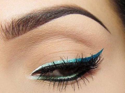 Как да си направим омбре очна линия