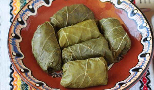 Консервиране на лозови листа