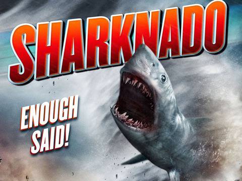 Тара Рийд и торнадо от акули в хитовия абсурд Sharknado (Трейлър)