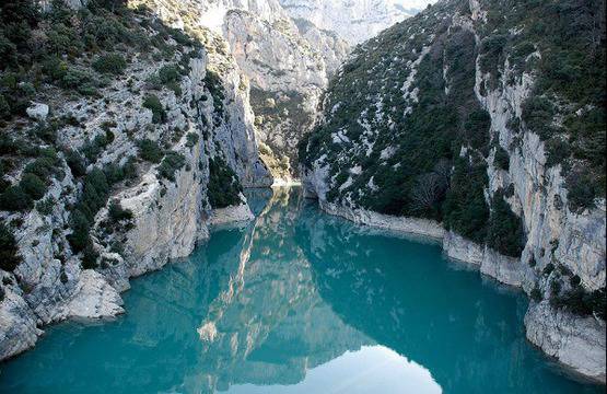 Удивително красивият Каньон Вердон във Франция