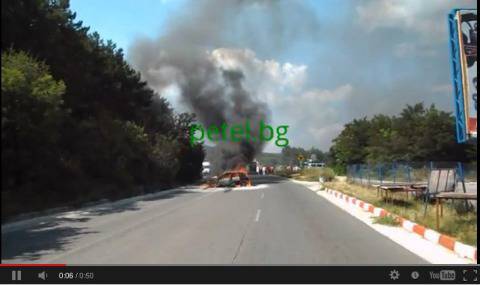 Шестима ранени в катастрофа край Варна