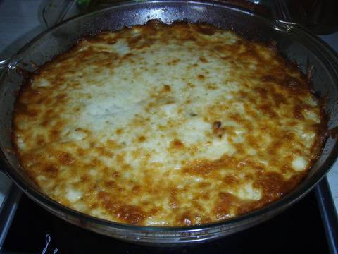 Суфле от тиквички с картофи