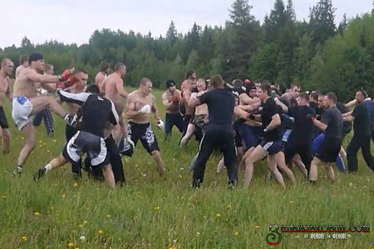 Уговорен бой между Ярославка и Банда Шведа