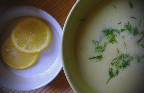 Крем супа от картофи и тиквички