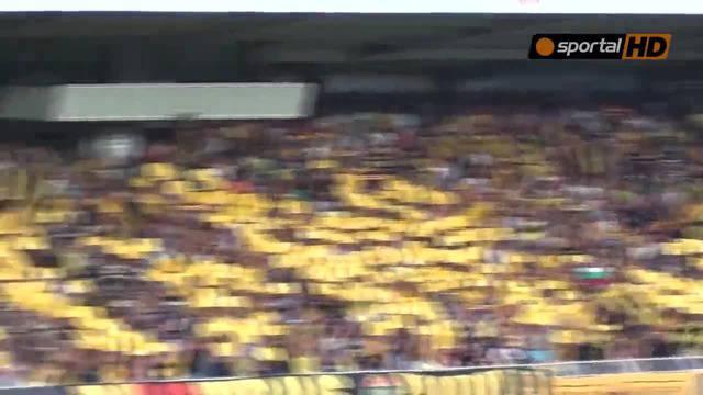 Ботев (Пловдив) – Щутгарт 1 1 – 1 август 2013 – Хореографията на Ботев срещу германците в Бургас