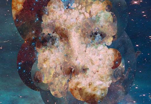 Потрети от снимки, направени с телескопа Hubble