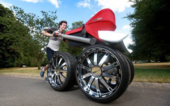 Бебешка количка – за истински мъже