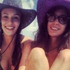 Александра Тюркмен и Евелин Костова на басейн