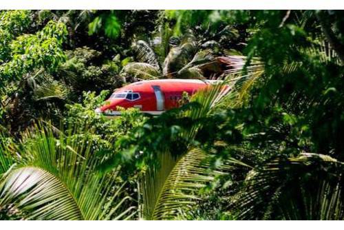 Разбит самолет се превърна в луксозен хотел