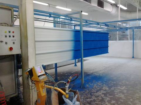 Прахово боядисване и песъкоструй