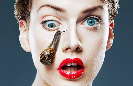 Слуз от охлюви за разкрасяване?