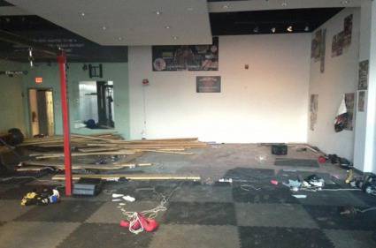 Вандали погромиха залата на Мохамед Али