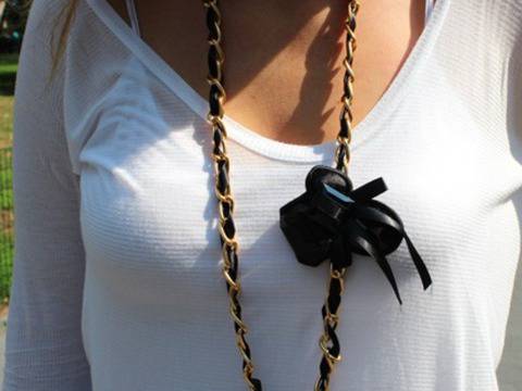 Красив гердан с панделка