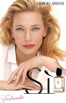 Кейт Бланшет рекламира новия парфюм на Армани