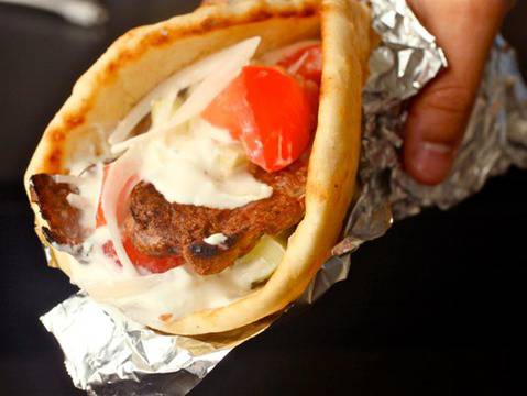 Домашен гръцки гирос