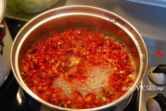 Студена супа от червени чушки “Алена магия“