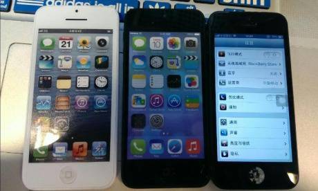 Сравнителни снимки на Apple iPhone 5 с iPhone 5C и iPhone 5S