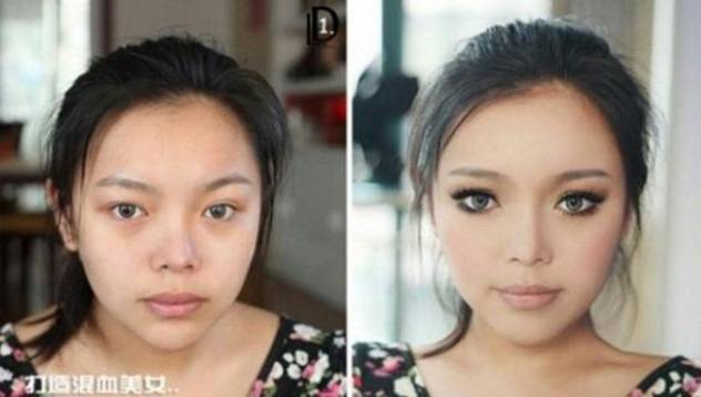 Шокиращи снимки с и без грим видяна 16140 коментари 8