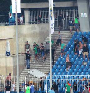 Бой на стадион „Лазур“