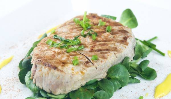 Риба Тон на скара