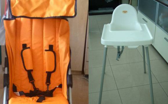 Забраниха опасни детски колички и столчета за хранене