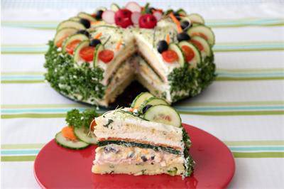 Солена торта