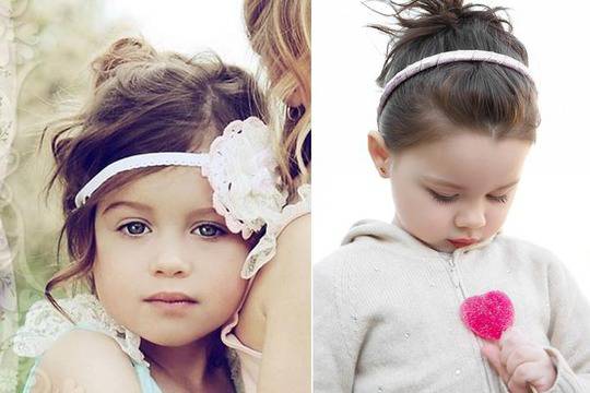 Лесни прически за малки принцески