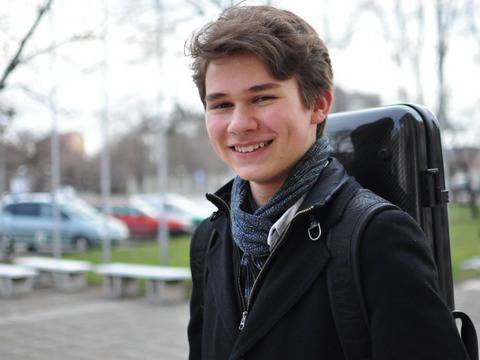 Младият цигулар Елин Колев – посланик на Русе за евростолица на културата