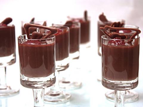 Домашен течен шоколад с портокал