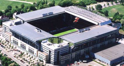 Волейбол от световна класа на футболен стадион