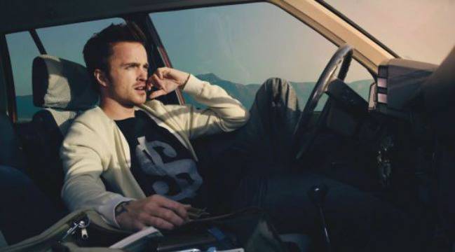 Арън Пол с нужда за скорост