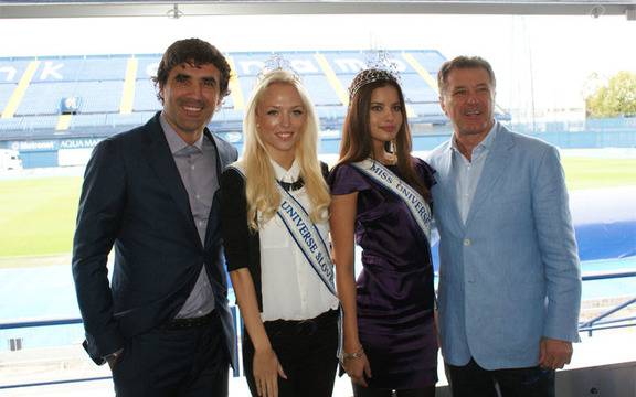 Секси допинг за Динамо (Загреб) преди мача с Лудогорец (СНИМКИ)