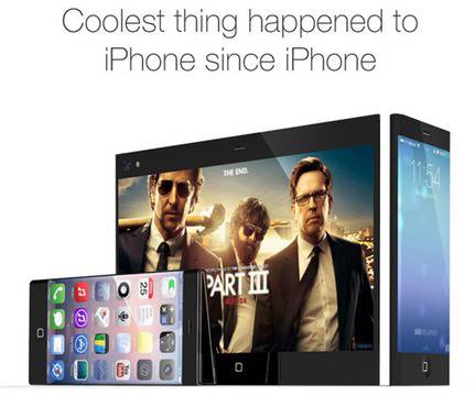 Страхотна концепция на iPhone 6 със сгъваем 3 в 1 дисплей