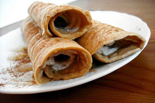 Палачинки с фъстъчено масло